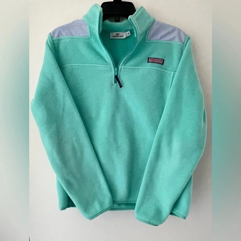 Vineyard Vines Womens Fleece Shep Pullover - Picture 1 of 5